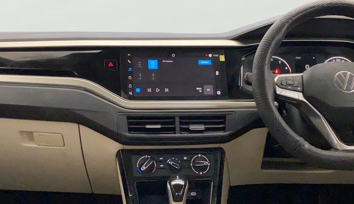 2022 Volkswagen VIRTUS HIGHLINE TSI 1.0 AT, Petrol, Automatic, 37,455 km, Air Conditioner