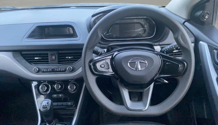 2022 Tata NEXON XM SUNROOF PETROL, Petrol, Manual, 21,703 km, Steering Wheel Close Up