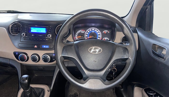 2015 Hyundai Grand i10 MAGNA 1.2 KAPPA VTVT, Petrol, Manual, 76,162 km, Steering Wheel Close Up