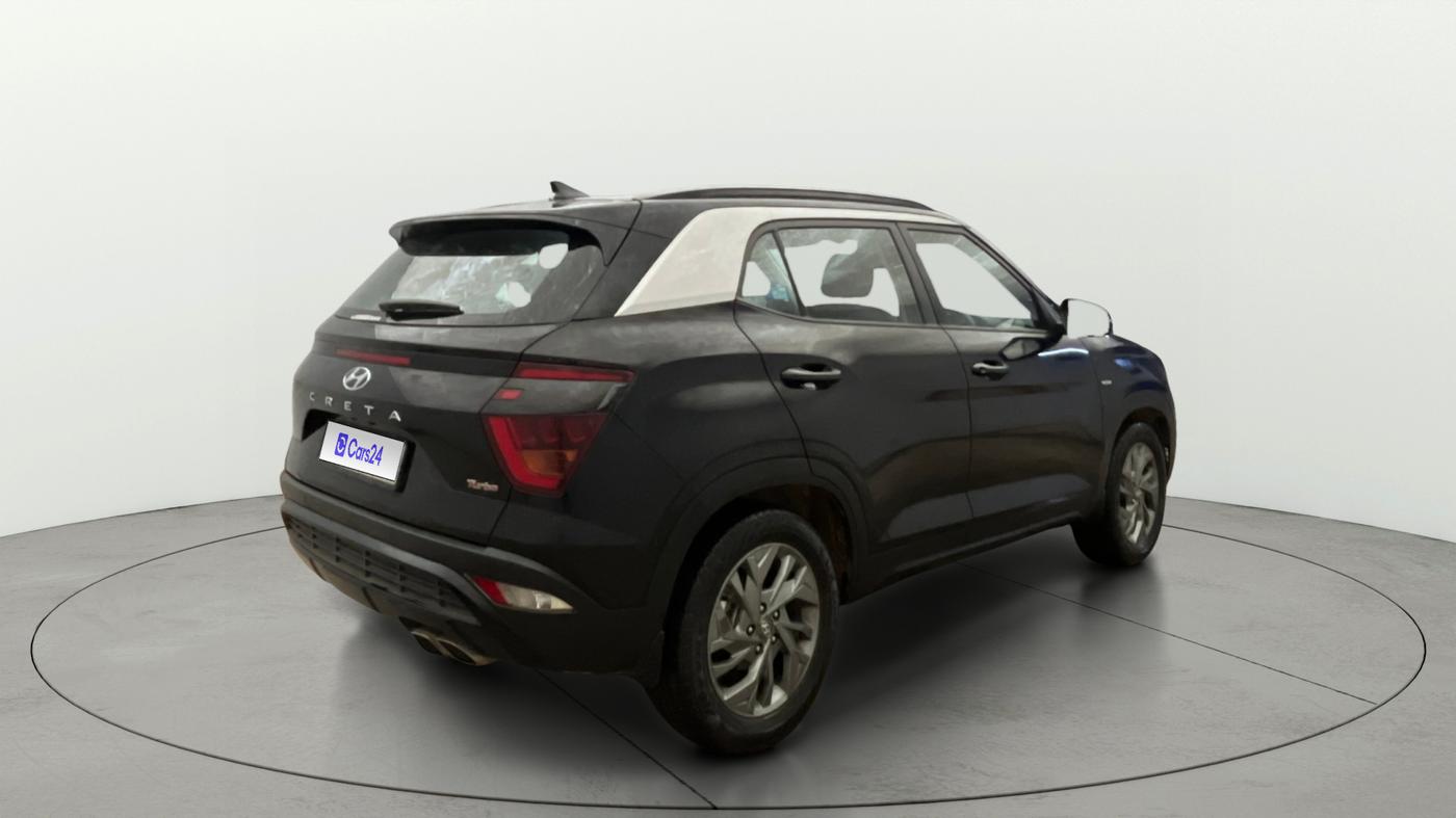 2020 Hyundai Creta SX (O) 1.4 TURBO DCT, Petrol, Automatic, 62,808 km, Right Back Diagonal