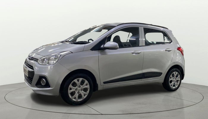 2015 Hyundai Grand i10 SPORTZ 1.2 KAPPA VTVT, Petrol, Manual, 36,792 km, Left Front Diagonal