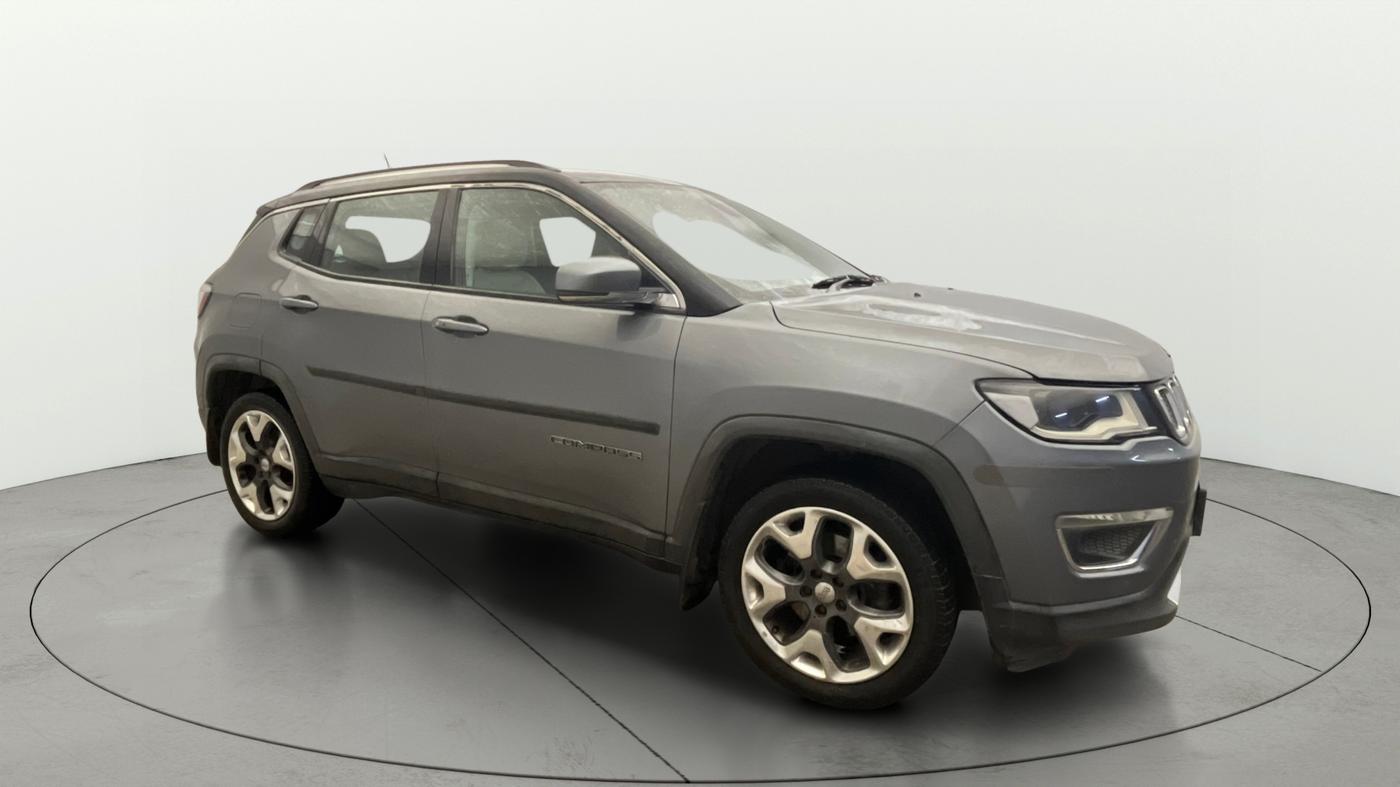 2018 Jeep Compass LIMITED PLUS PETROL AT, Petrol, Automatic, 94,720 km, Right Front Diagonal