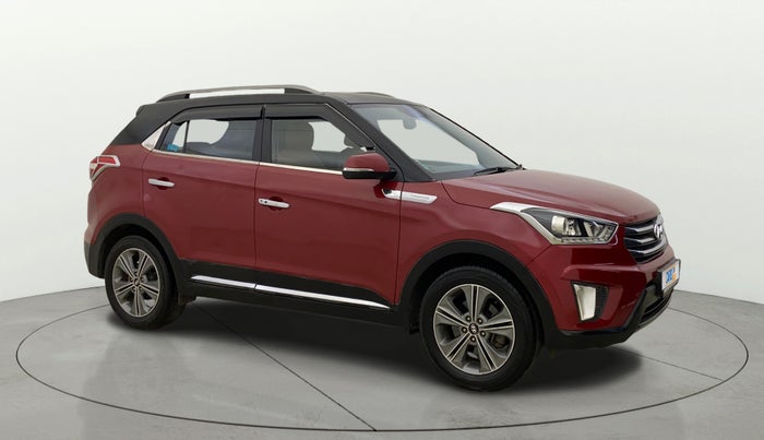 2017 Hyundai Creta SX PLUS AT 1.6 PETROL, Petrol, Automatic, 76,361 km, Right Front Diagonal
