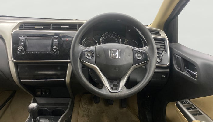 2016 Honda City 1.5L I-VTEC V MT, Petrol, Manual, 1,06,658 km, Steering Wheel Close Up