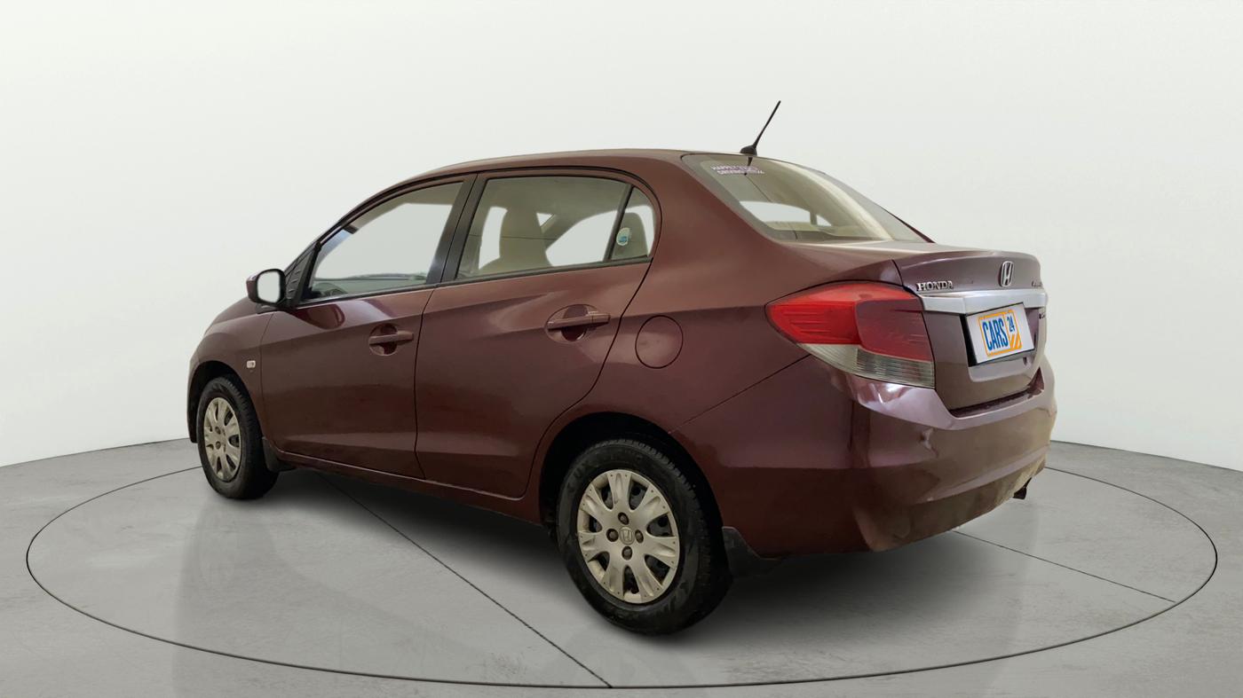 2013 Honda Amaze 1.2L I-VTEC S, Petrol, Manual, 1,17,847 km, Left Back Diagonal