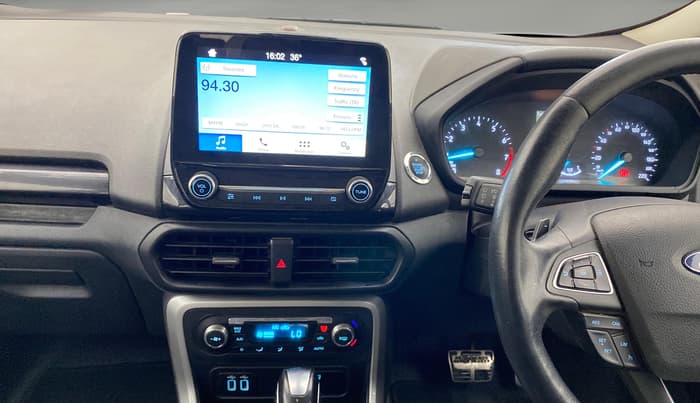 2018 Ford Ecosport TITANIUM + 1.5L PETROL AT, CNG, Automatic, 1,06,505 km, Air Conditioner