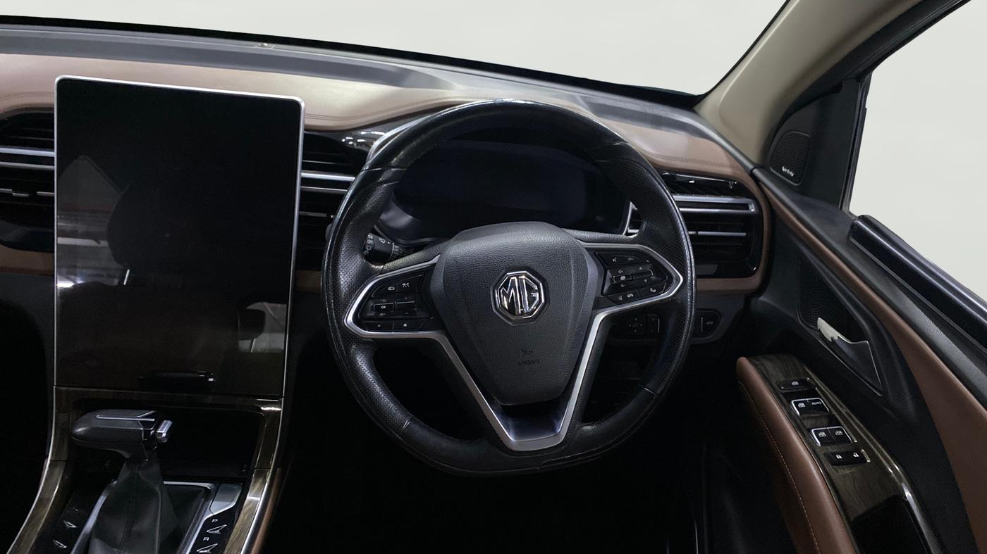 2023 MG HECTOR PLUS SAVVY PRO 1.5 TURBO CVT 7 STR, Petrol, Automatic, 27,208 km, Steering Wheel Close Up