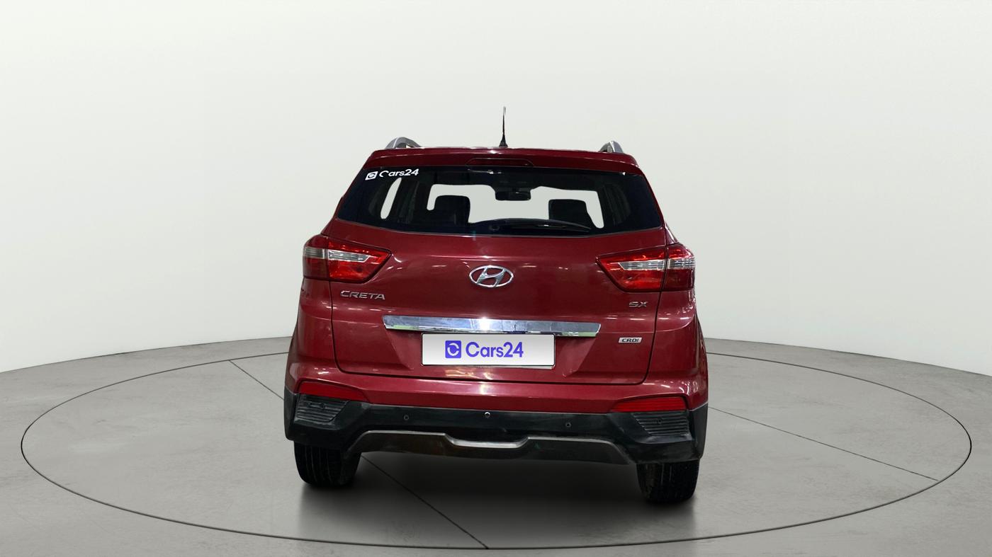 2015 Hyundai Creta SX 1.6 DIESEL, Diesel, Manual, 61,255 km, Back/Rear