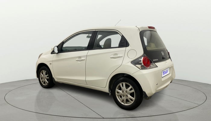 2013 Honda Brio V MT, Petrol, Manual, 91,914 km, Left Back Diagonal