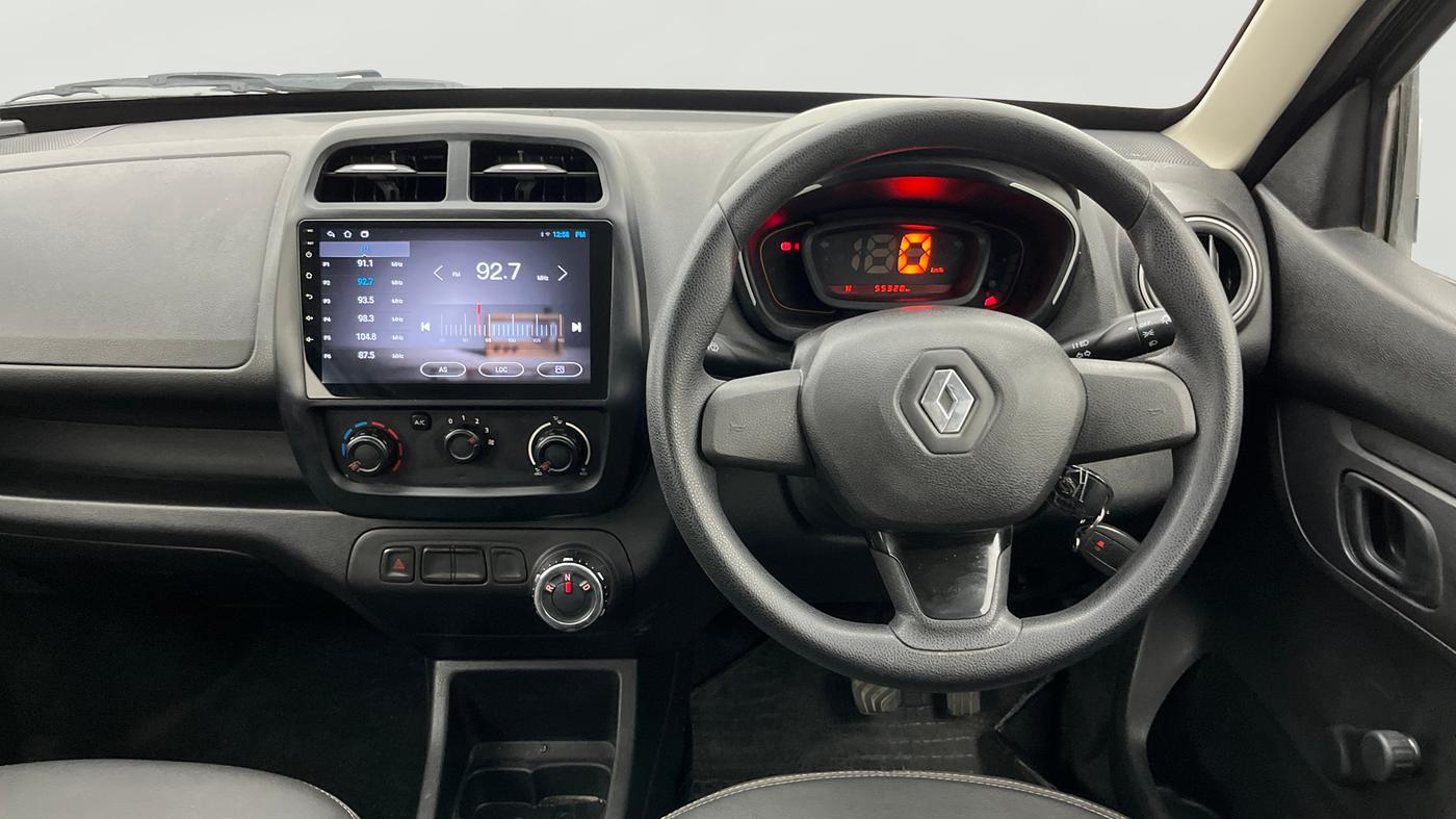 2017 Renault Kwid RXL 1.0 AMT, Petrol, Automatic, 55,328 km, Steering Wheel Close Up