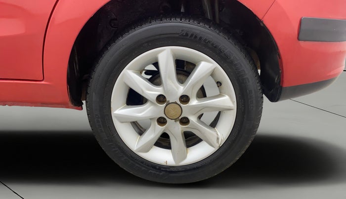 2014 Tata Zest XT PETROL, Petrol, Manual, 78,232 km, Left Rear Wheel