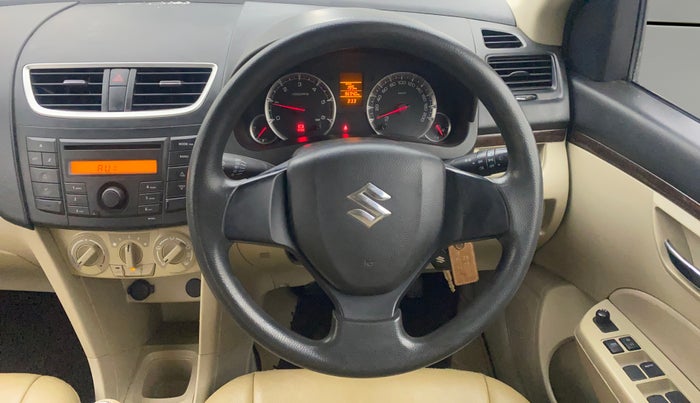 2014 Maruti Swift Dzire VDI, Diesel, Manual, 96,897 km, Steering Wheel Close Up