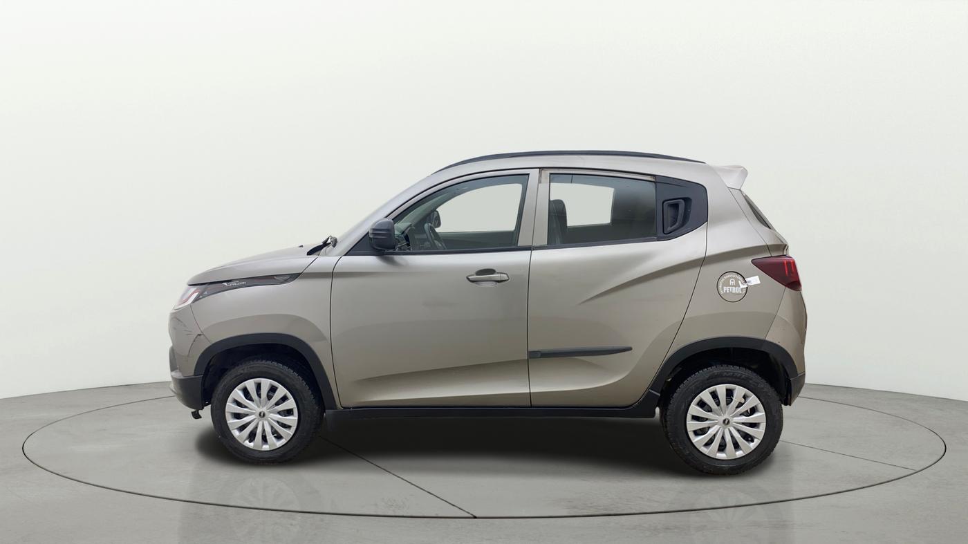2017 Mahindra Kuv100 K4 6 STR, Petrol, Manual, 23,446 km, Left Side