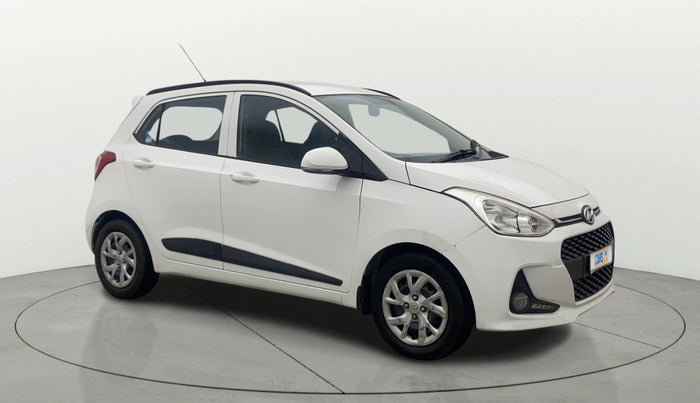 2019 Hyundai Grand i10 SPORTZ 1.2 KAPPA VTVT, Petrol, Manual, 95,881 km, Right Front Diagonal