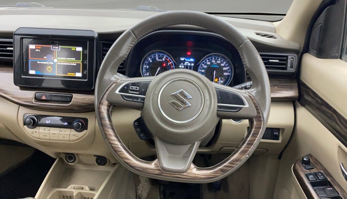 2019 Maruti Ertiga ZXI+ SHVS, Petrol, Manual, 41,554 km, Steering Wheel Close Up