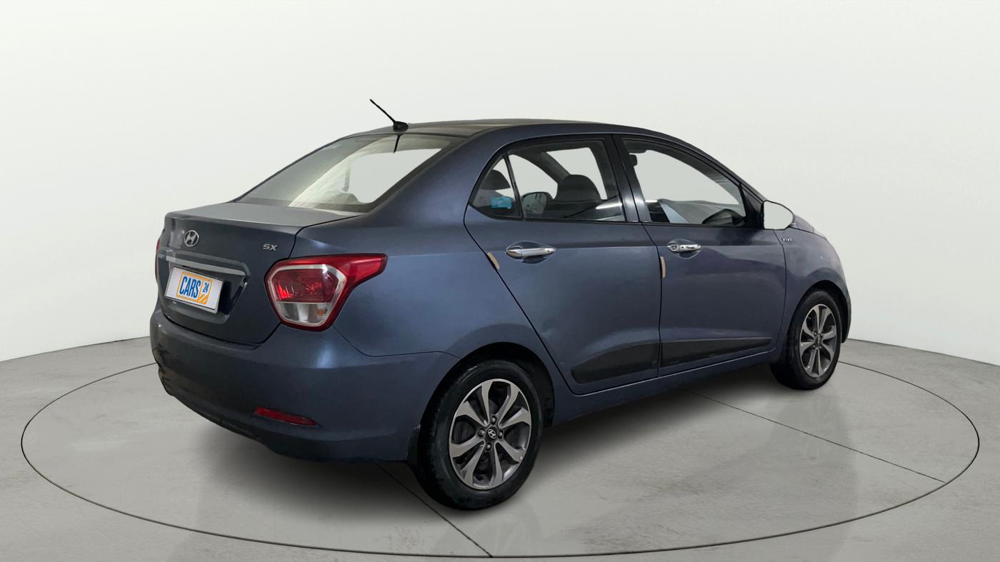 2015 Hyundai Xcent SX 1.2 (O), Petrol, Manual, 54,808 km, Right Back Diagonal