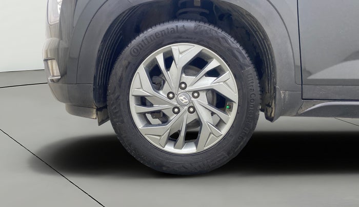 2020 Hyundai Creta SX (O) 1.4 TURBO DCT, Petrol, Automatic, 73,857 km, Left Front Wheel