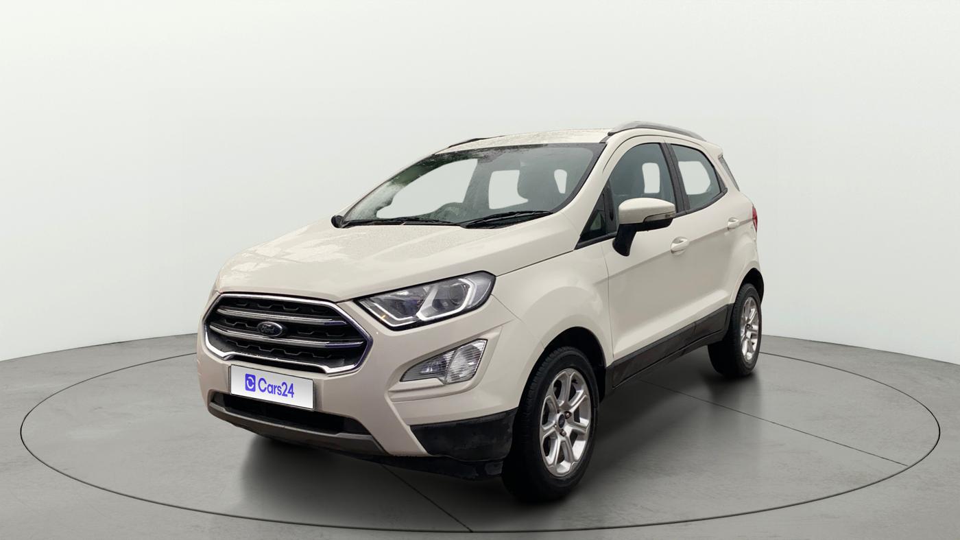 2019 Ford Ecosport TITANIUM + 1.5L PETROL AT, Petrol, Automatic, 35,325 km, Left Front Diagonal