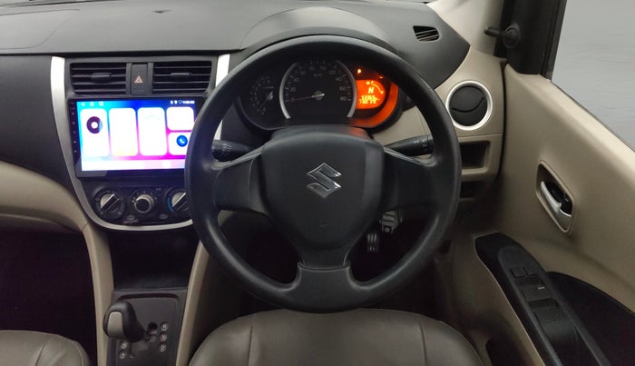 2014 Maruti Celerio VXI AMT, Petrol, Automatic, 53,368 km, Steering Wheel Close Up