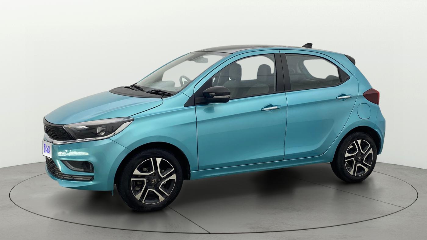 2025 Tata Tiago XZ PLUS PETROL, Petrol, Manual, 4,649 km, Left Front Diagonal