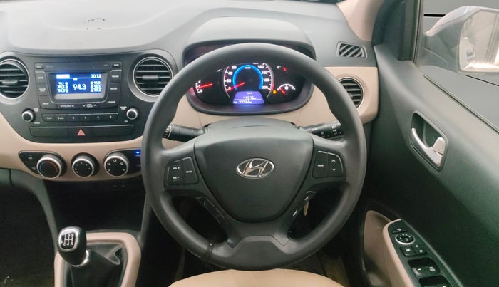 2016 Hyundai Grand i10 SPORTZ 1.2 KAPPA VTVT, Petrol, Manual, 44,541 km, Steering Wheel Close Up