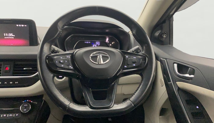 2021 Tata NEXON XZ PLUS PETROL SUNROOF, Petrol, Manual, 23,563 km, Steering Wheel Close Up
