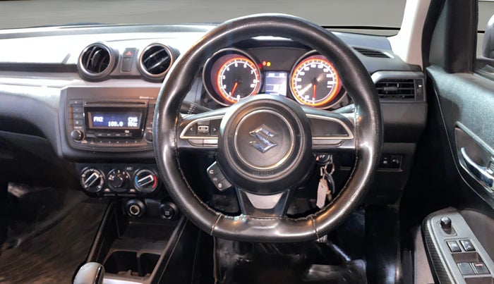 2020 Maruti Swift VXI AMT, Petrol, Automatic, 86,934 km, Steering Wheel Close Up