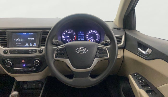 2019 Hyundai Verna 1.6 VTVT SX, Petrol, Manual, 50,472 km, Steering Wheel Close Up