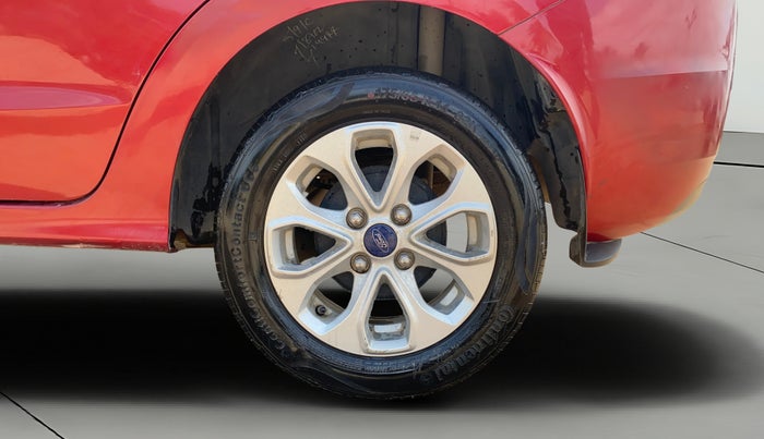 2016 Ford Figo Aspire TITANIUM 1.2 PETROL, Petrol, Manual, 46,382 km, Left Rear Wheel