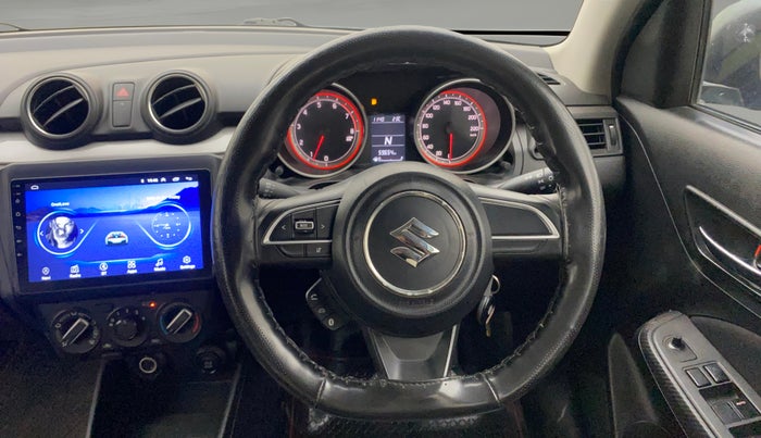 2018 Maruti Swift VXI AMT, Petrol, Automatic, 59,610 km, Steering Wheel Close Up