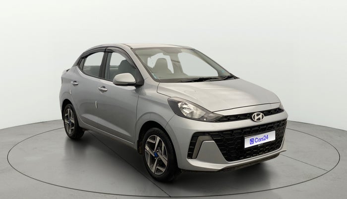 2024 Hyundai AURA SX 1.2, Petrol, Manual, 4,007 km, Right Front Diagonal