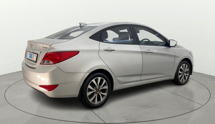 2016 Hyundai Verna 1.6 VTVT SX, Petrol, Manual, 38,980 km, Right Back Diagonal