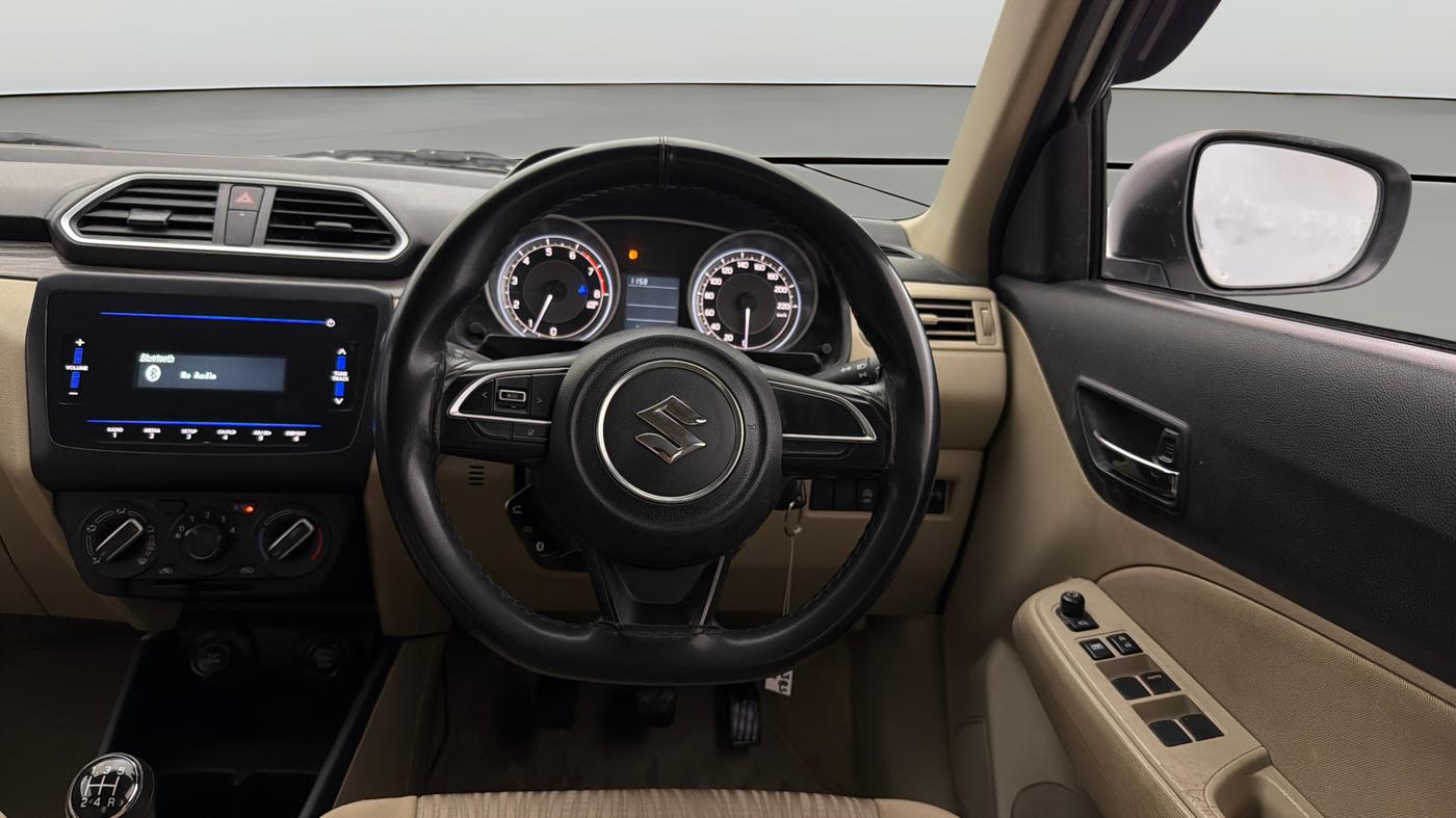 2021 Maruti Dzire VXI, Petrol, Manual, 59,299 km, Steering Wheel Close Up