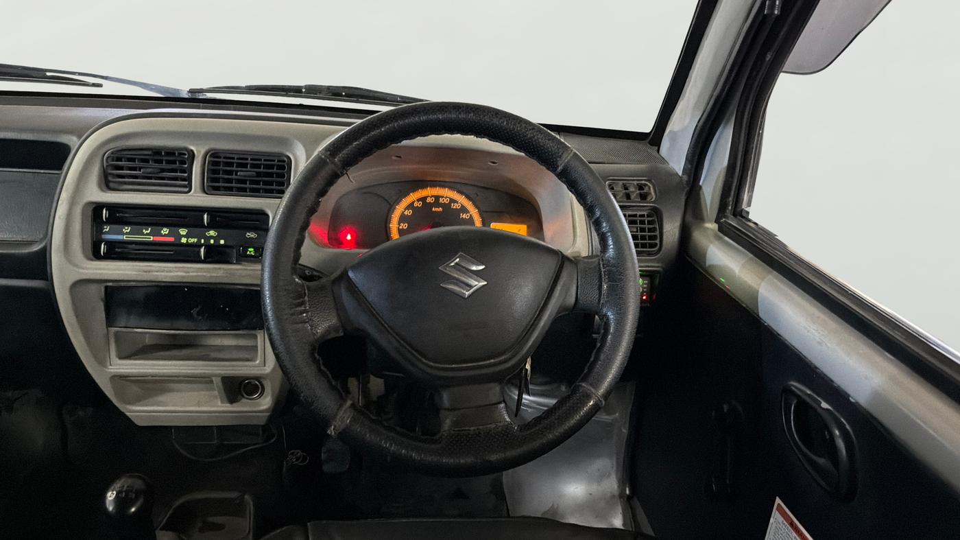 2020 Maruti Eeco 5 STR WITH A/C+HTR CNG, CNG, Manual, 1,23,137 km, Steering Wheel Close Up