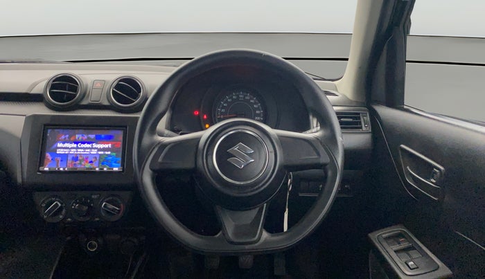2021 Maruti Swift LXI, Petrol, Manual, 50,855 km, Steering Wheel Close Up
