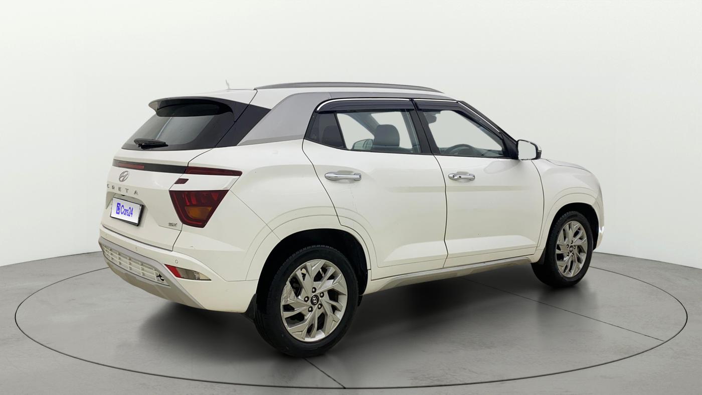 2022 Hyundai Creta SX 1.5 PETROL, Petrol, Manual, 46,213 km, Right Back Diagonal