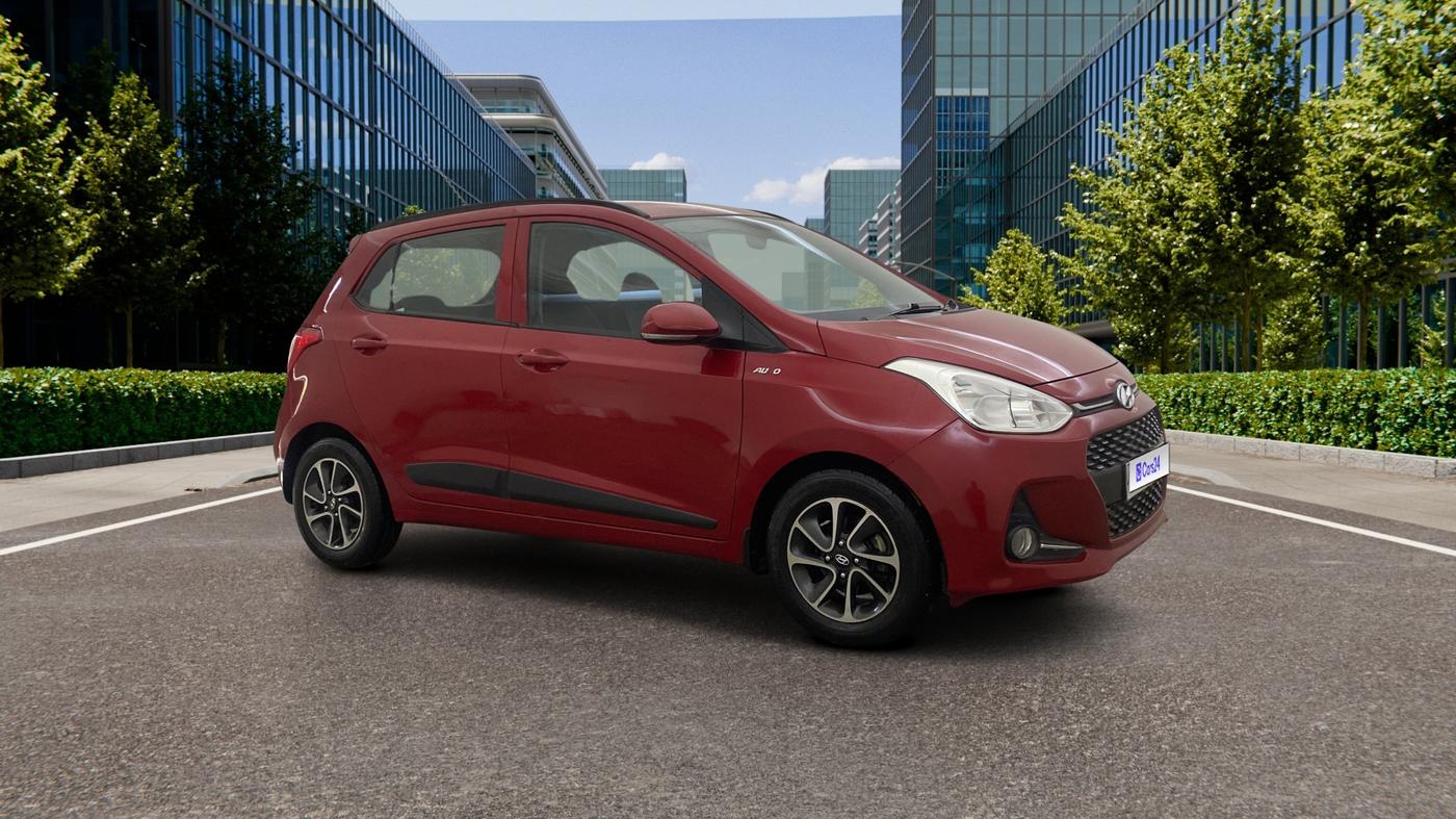 2018 Hyundai Grand i10 SPORTZ AT 1.2 KAPPA VTVT, CNG, Automatic, 89,847 km, Right Front Diagonal