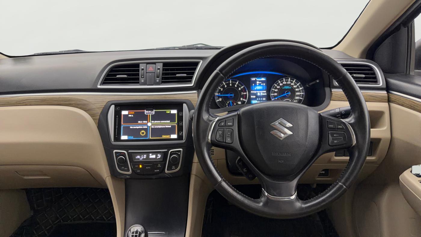 2019 Maruti Ciaz ALPHA 1.5 SHVS PETROL, Petrol, Manual, 78,516 km, Steering Wheel Close Up