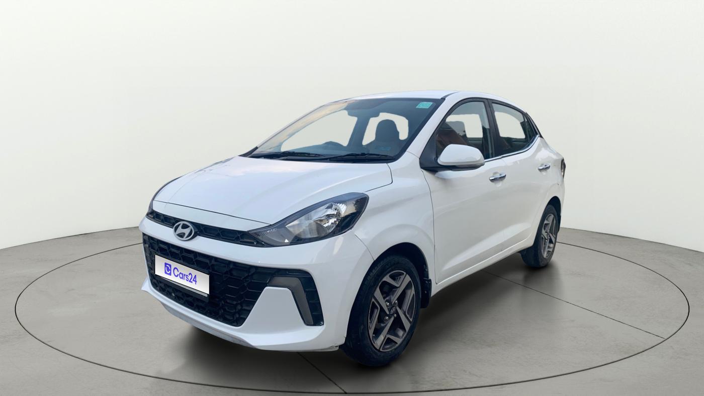 2023 Hyundai AURA SX 1.2, Petrol, Manual, 68,121 km, Left Front Diagonal