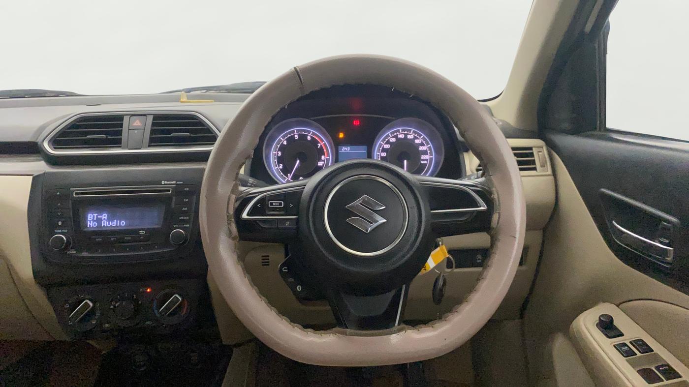 2021 Maruti Dzire VXI, Petrol, Manual, 97,611 km, Steering Wheel Close Up