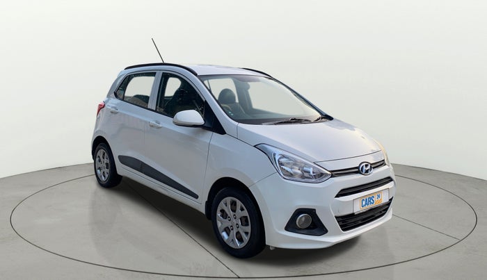 2016 Hyundai Grand i10 SPORTZ 1.1 CRDI, Diesel, Manual, 77,957 km, Right Front Diagonal