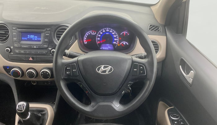 2015 Hyundai Grand i10 SPORTZ 1.2 KAPPA VTVT, Petrol, Manual, 94,261 km, Steering Wheel Close Up