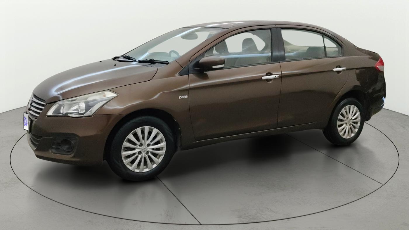 2017 Maruti Ciaz ZDI SHVS, Diesel, Manual, 74,555 km, Left Front Diagonal