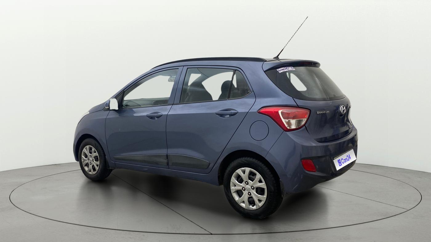 2015 Hyundai Grand i10 SPORTZ 1.2 KAPPA VTVT, Petrol, Manual, 1,40,829 km, Left Back Diagonal