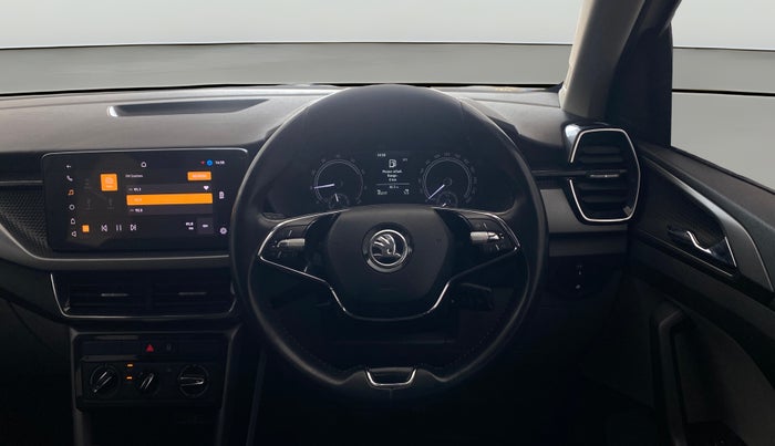 2022 Skoda KUSHAQ AMBITION 1.0L TSI MT, Petrol, Manual, 45,014 km, Steering Wheel Close Up
