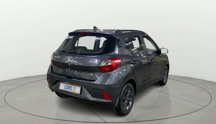 2021 Hyundai GRAND I10 NIOS SPORTZ AMT 1.2 KAPPA VTVT, Petrol, Automatic, 13,232 km, Right Back Diagonal