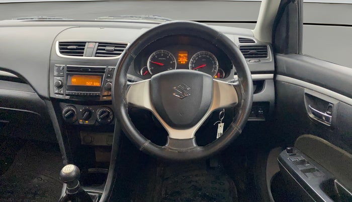 2015 Maruti Swift VDI ABS, Diesel, Manual, 87,121 km, Steering Wheel Close Up