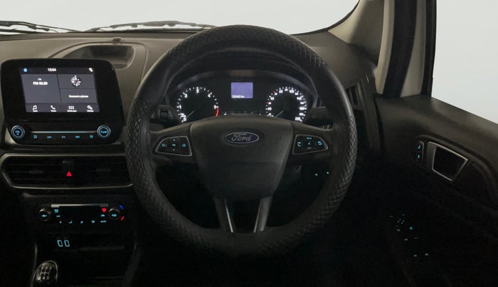2018 Ford Ecosport TREND+ 1.5L DIESEL, Diesel, Manual, 1,32,511 km, Steering Wheel Close Up