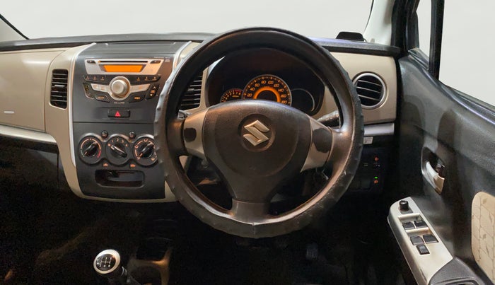 2014 Maruti Wagon R 1.0 VXI, Petrol, Manual, 45,506 km, Steering Wheel Close Up