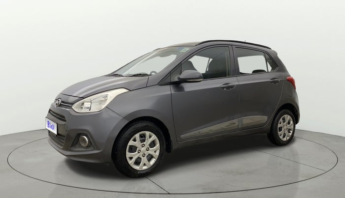2015 Hyundai Grand i10 SPORTZ 1.2 KAPPA VTVT, Petrol, Manual, 46,264 km, Left Front Diagonal